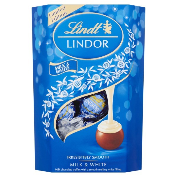 Lindt Lindor Milk White