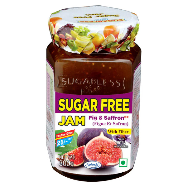 Sugar free jam fraise et safran