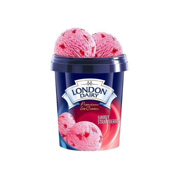 LONDON DAIRY SIMPLY STRAWBERRY 