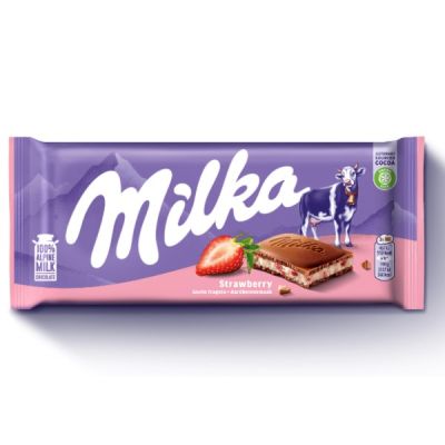 milka strawberry