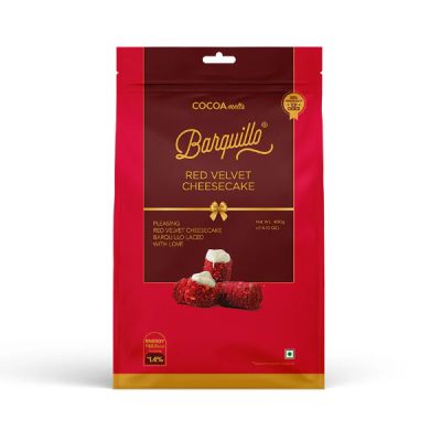 Cocoa melts red velvet cheesecake 