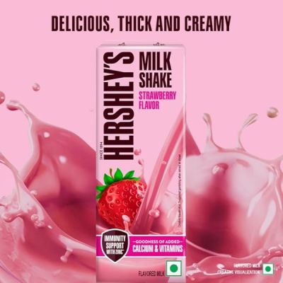 Hershey's Milk Shake Strawberry  Flavor 